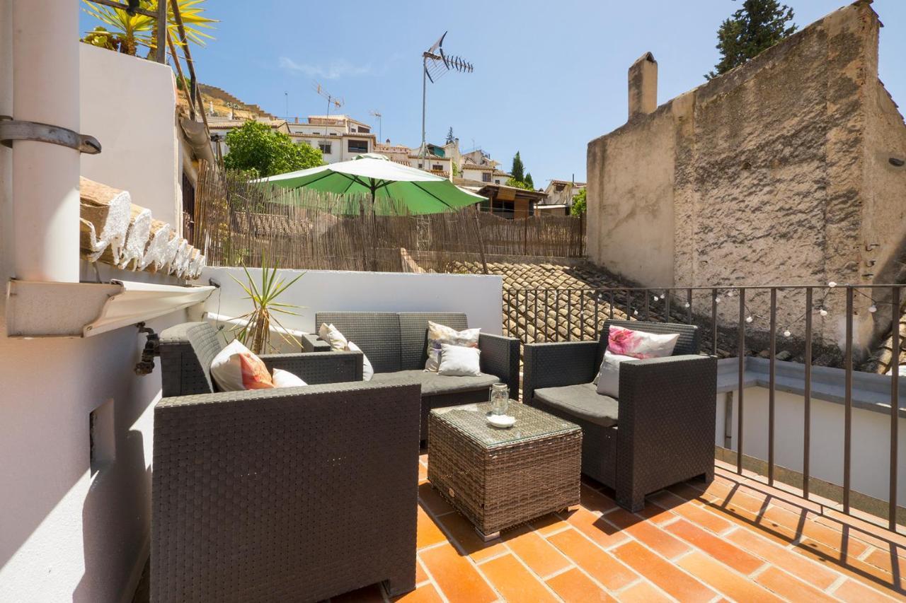 Coqueto Apartamento Duplex Con Terraza Privada Y Parking Granada Exterior foto